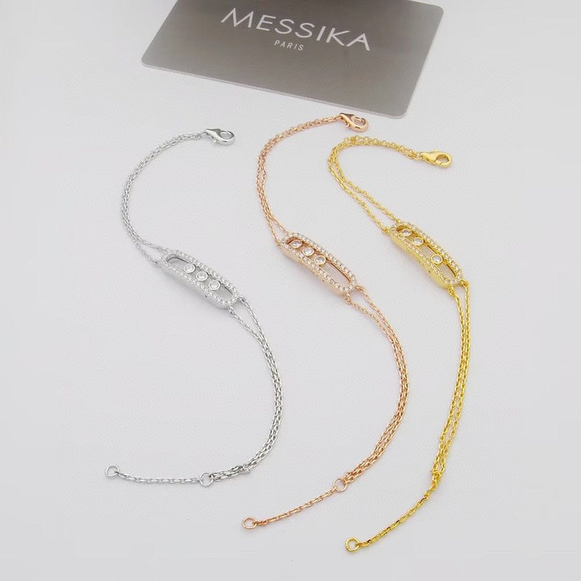 [Royal&Vicky] Move Classique pavé bracelet