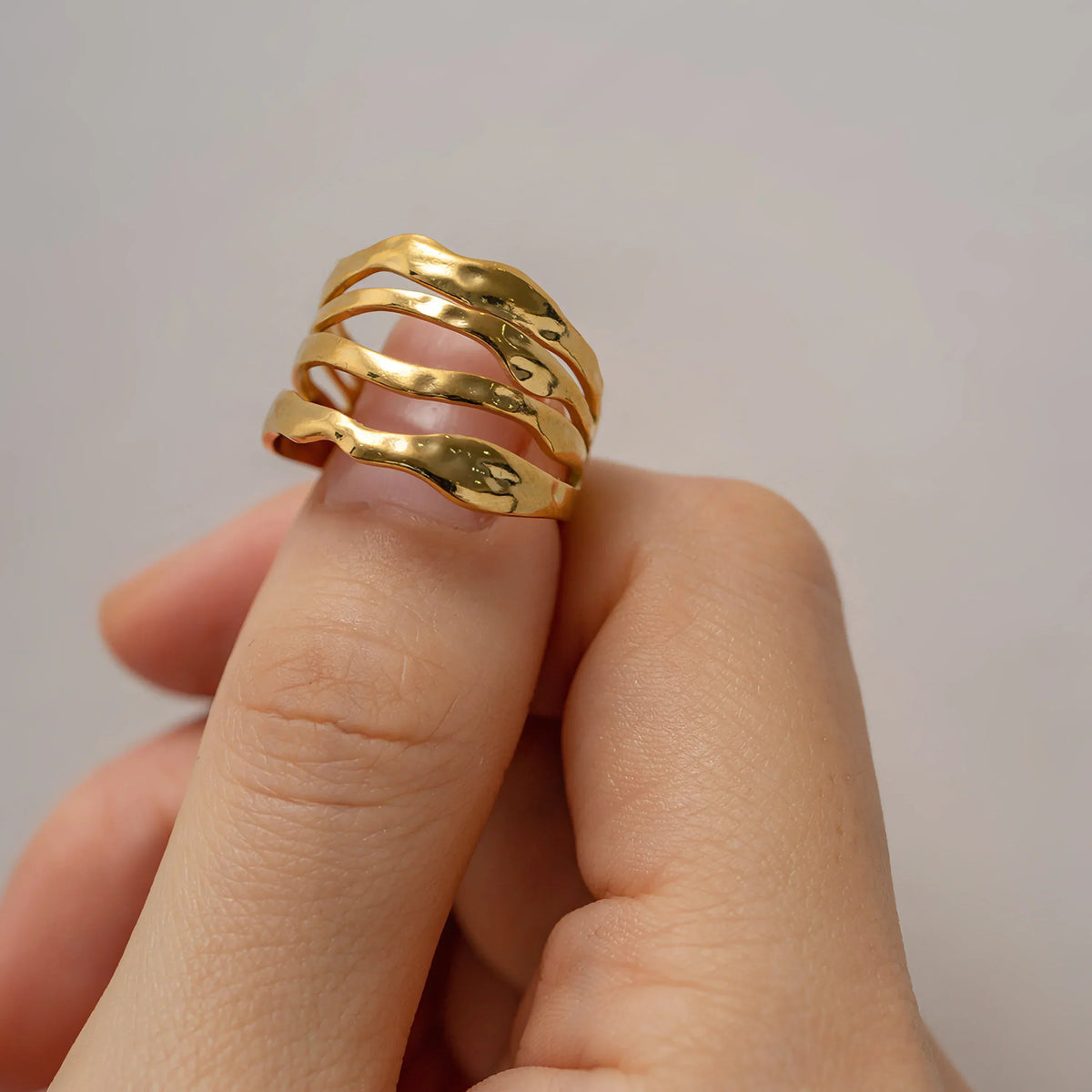[Royal&Vicky]Cass Gold Ring