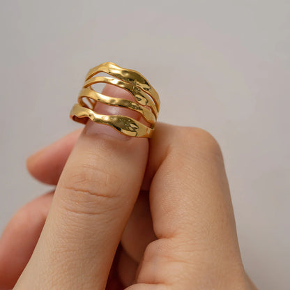[Royal&Vicky]Cass Gold Ring