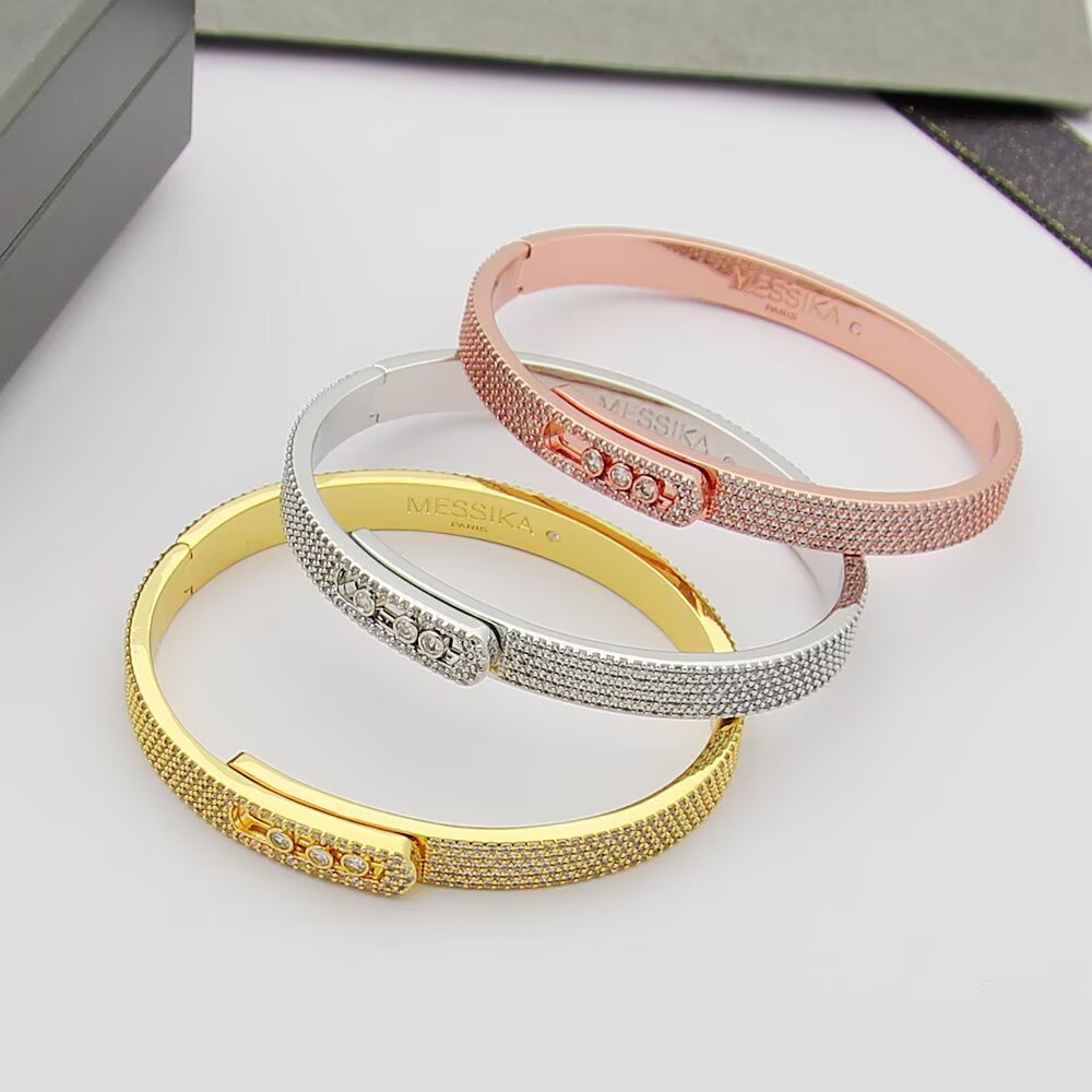 [Royal&Vicky]Move Noa Full Pavé Diamond Bangle Bracelet