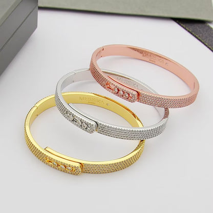 [Royal&Vicky]Move Noa Full Pavé Diamond Bangle Bracelet