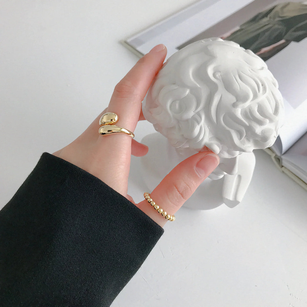 [Royal&Vicky]Cora Gold Ring