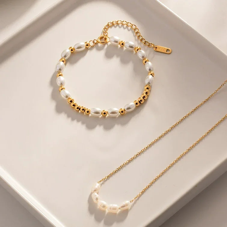 [Royal&Vicky]Wynn Freshwater Pearl Bracelet