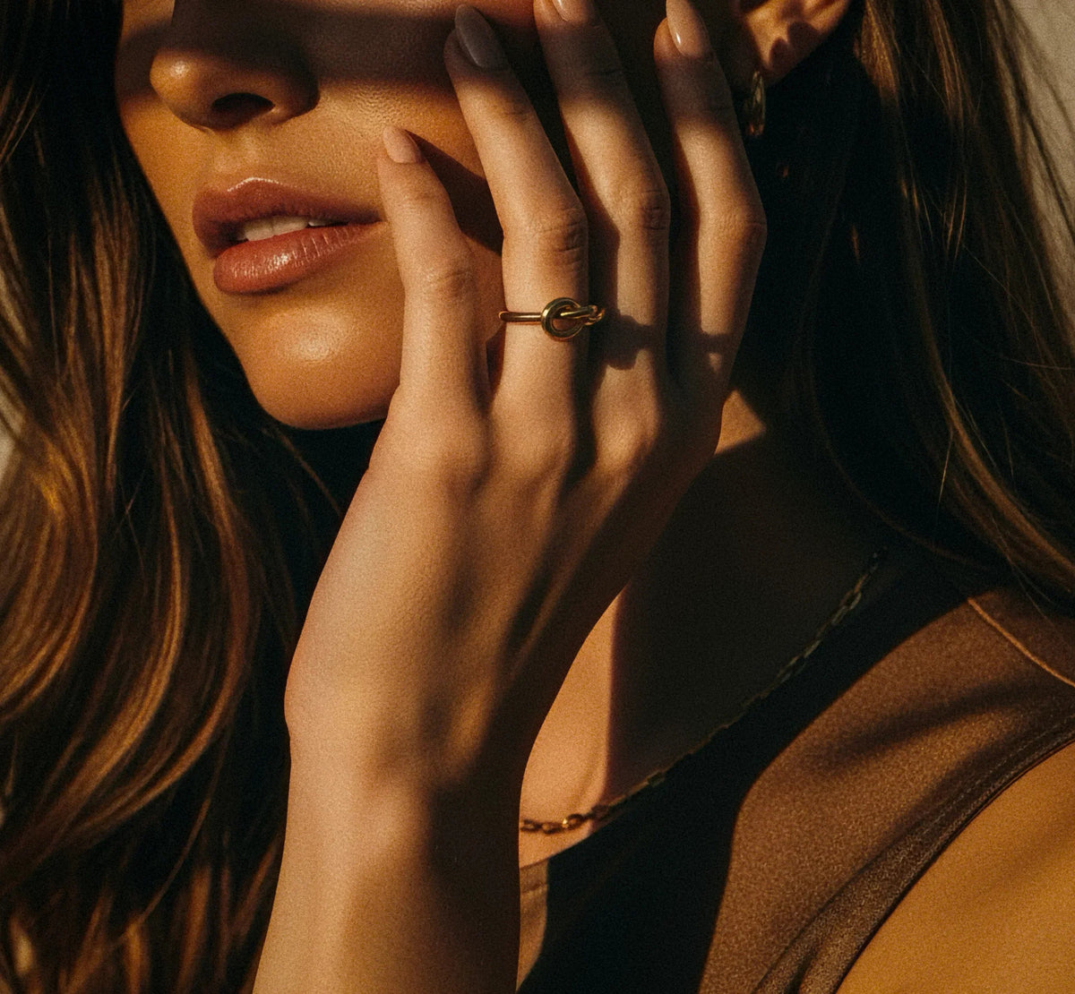 [Royal&Vicky]Bellara Gold Knot Ring