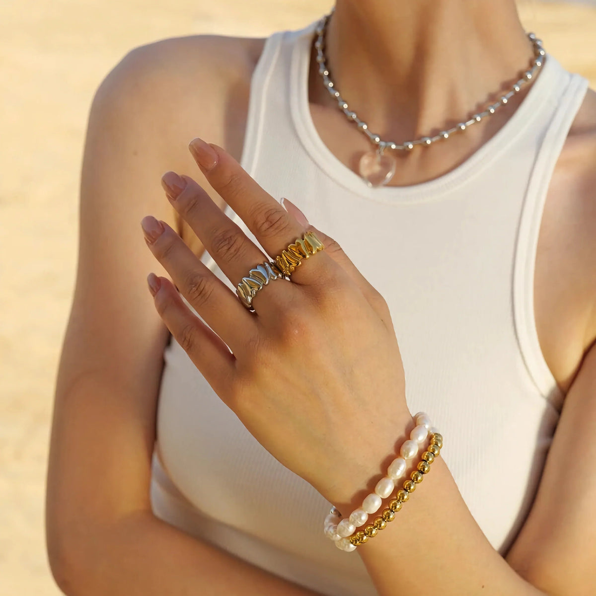 [Royal&Vicky]Elena Gold Ring