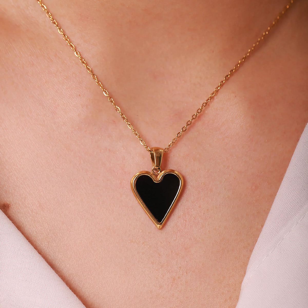 [Royal&Vicky]Blythe Heart Necklace