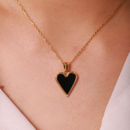 [Royal&Vicky]Blythe Heart Necklace