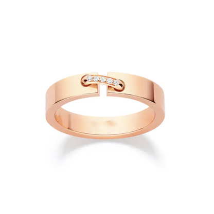 [Royal&Vicky]ALLIANCE LIENS VIDENCE DIAMOND 4MM RING