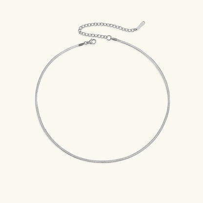 [Royal&Vicky]Elizabeth Gold Herringbone Necklace