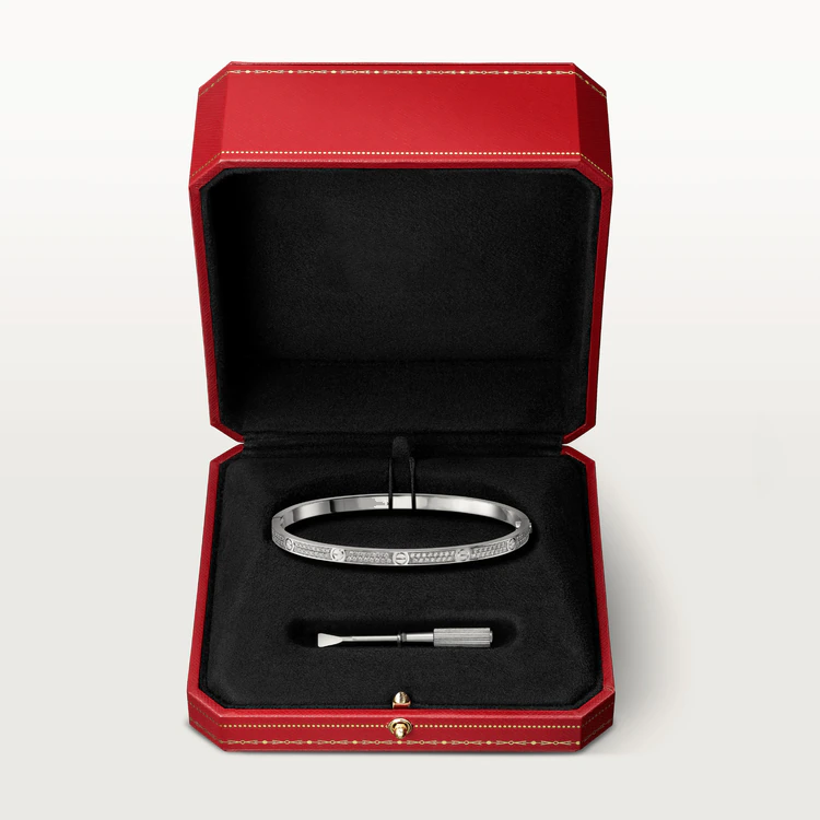 [Royal&Vicky]LOVE BRACELET 3.65MM DIAMOND-PAVED