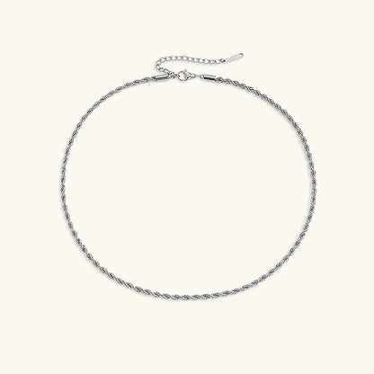 [Royal&Vicky]Bianca Rope Chain Gold Necklace