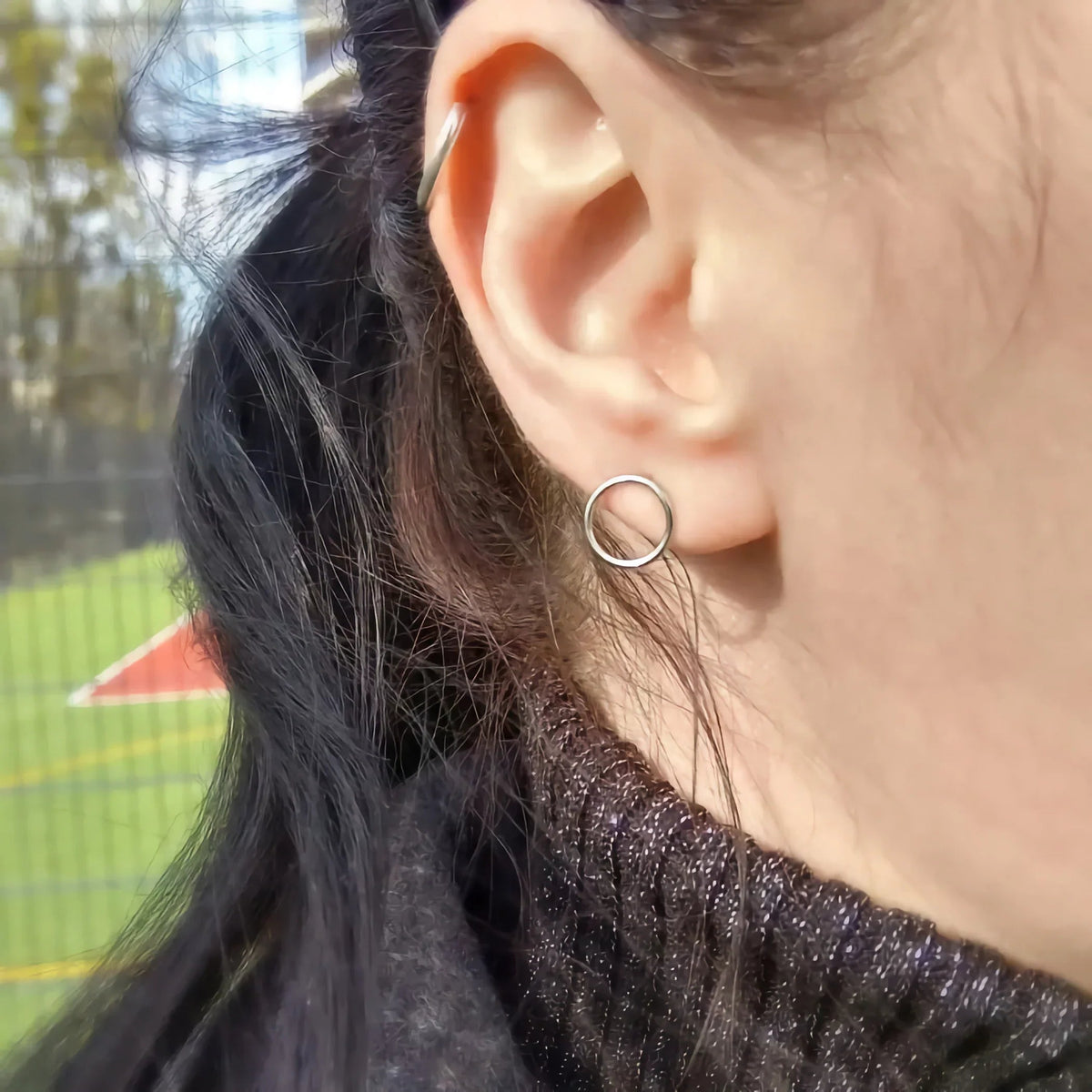 [Royal&Vicky]Aureole Gold Earrings