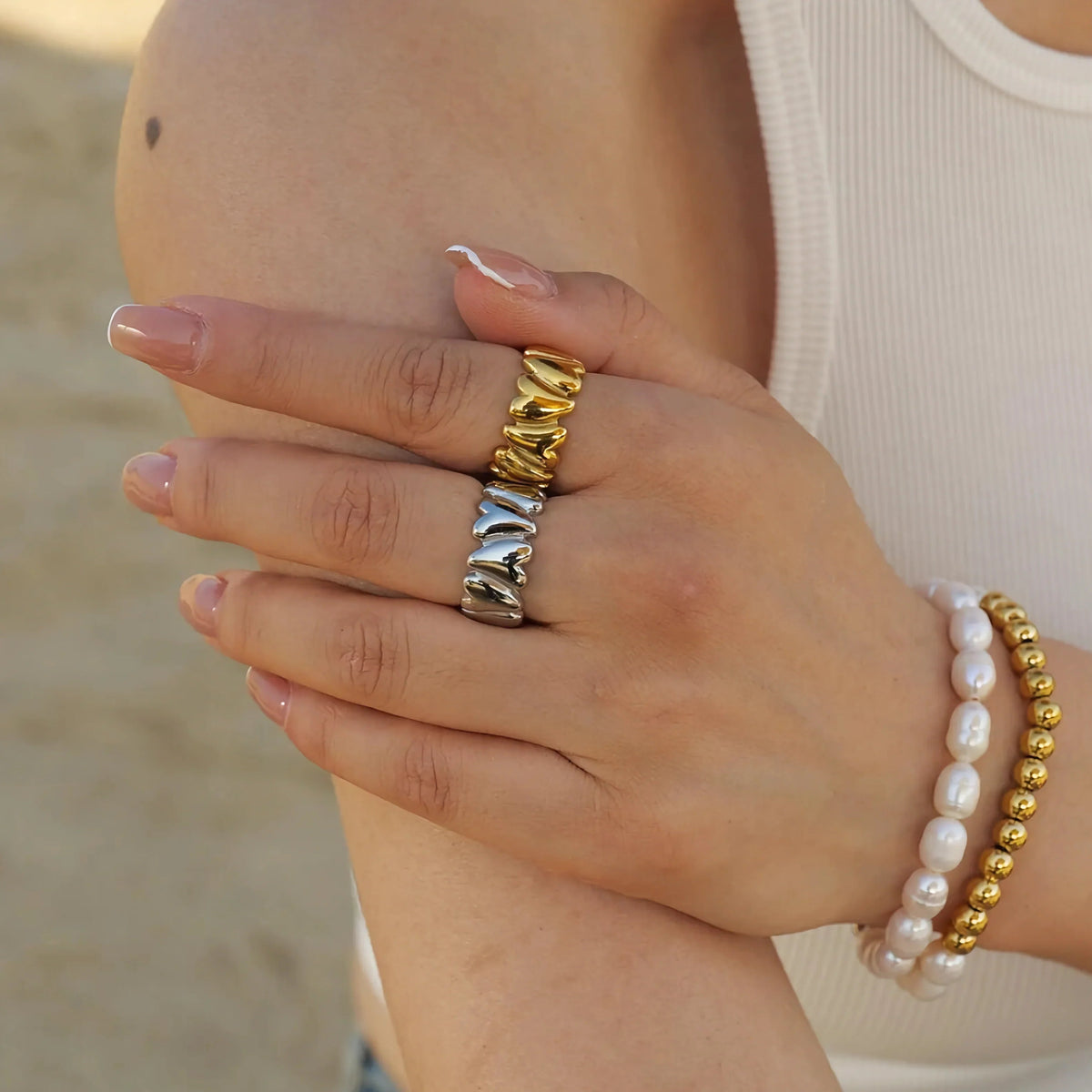 [Royal&Vicky]Elena Gold Ring