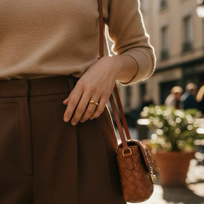 [Royal&Vicky]Lunaria Gold Wave Ring