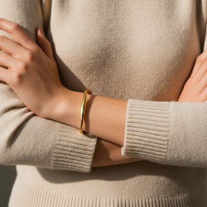 [Royal&Vicky]Tiffany Gold Bangle