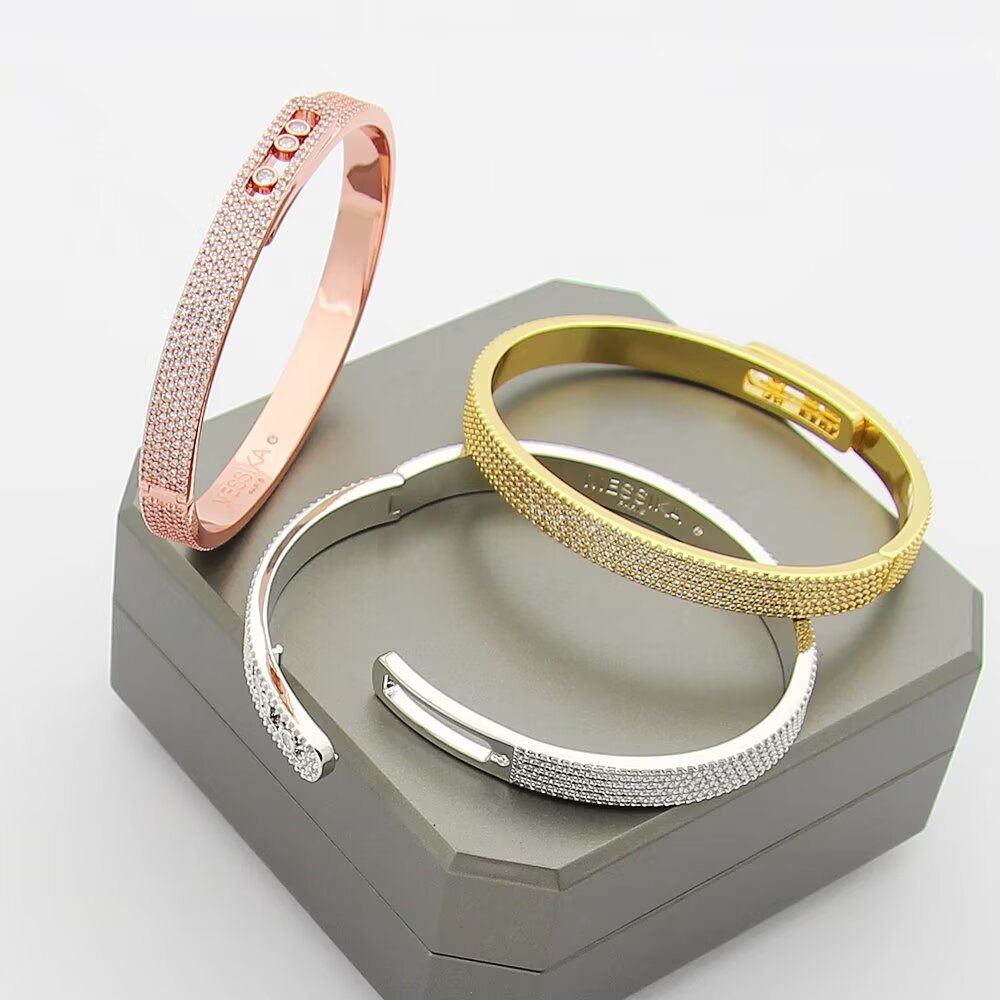 [Royal&Vicky]Move Noa Full Pavé Diamond Bangle Bracelet