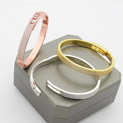 [Royal&Vicky]Move Noa Full Pavé Diamond Bangle Bracelet