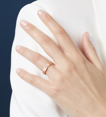 [Royal&Vicky]ALLIANCE LIENS VIDENCE DIAMOND 4MM RING