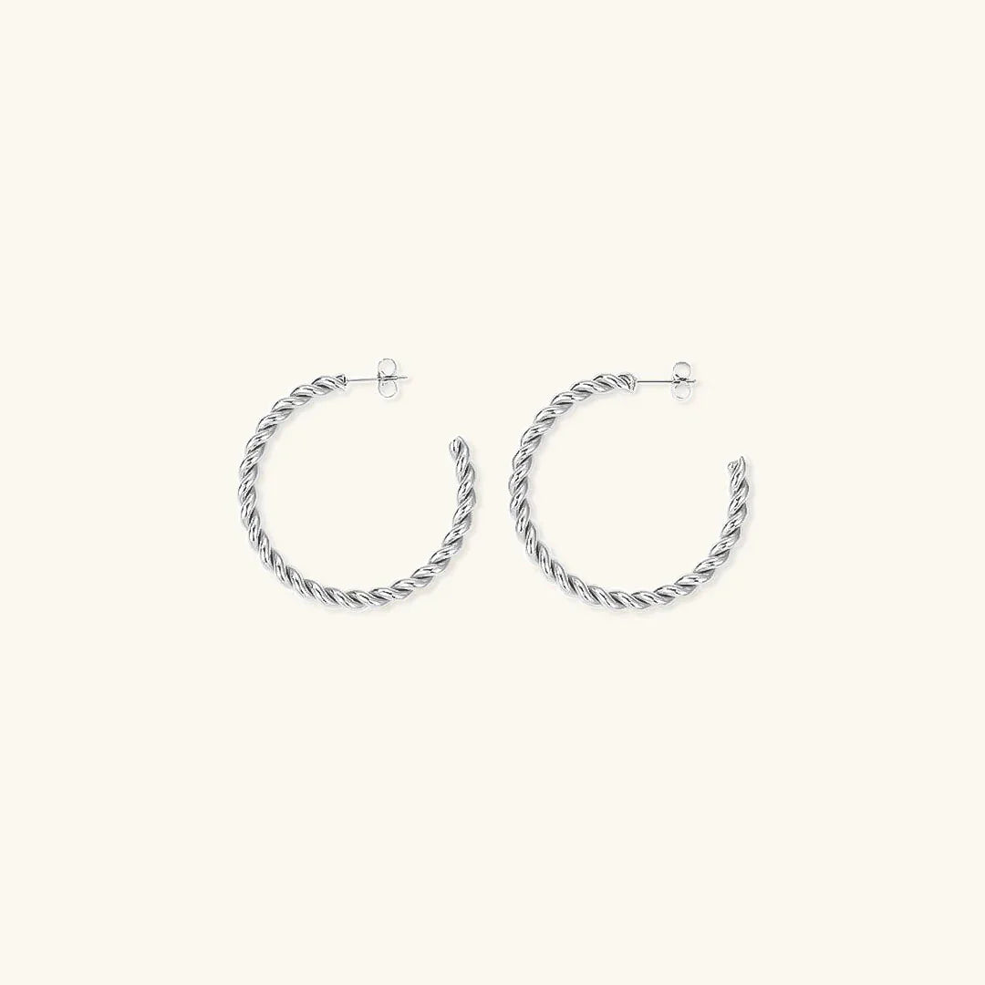[Royal&Vicky]Gigi Twist Gold Earrings