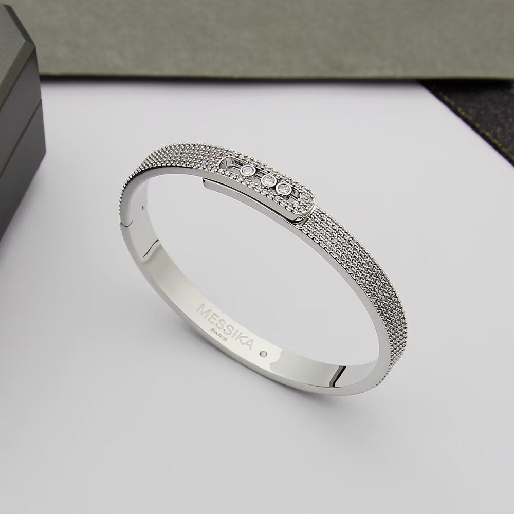 [Royal&Vicky]Move Noa Full Pavé Diamond Bangle Bracelet