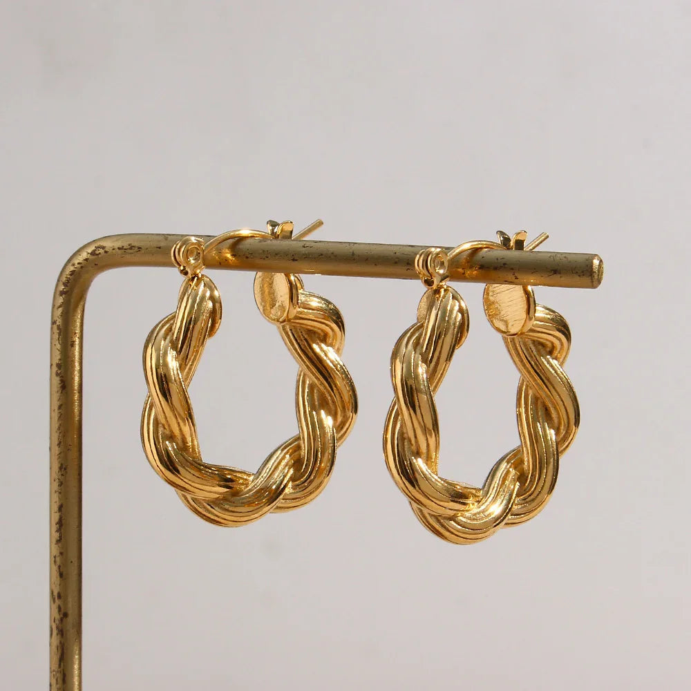 [Royal&Vicky]Layla Hoop Earrings
