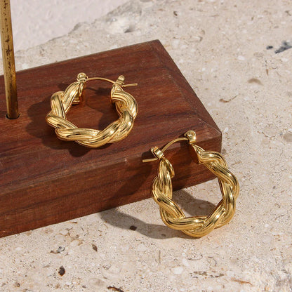 [Royal&Vicky]Layla Hoop Earrings