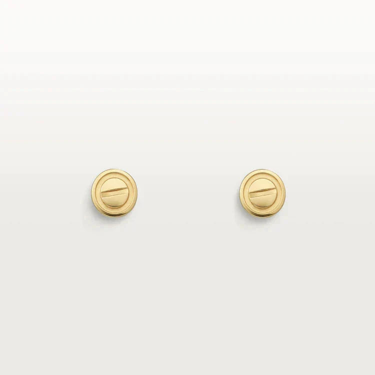 [Royal&Vicky]LOVE EARRINGS GOLD 10MM
