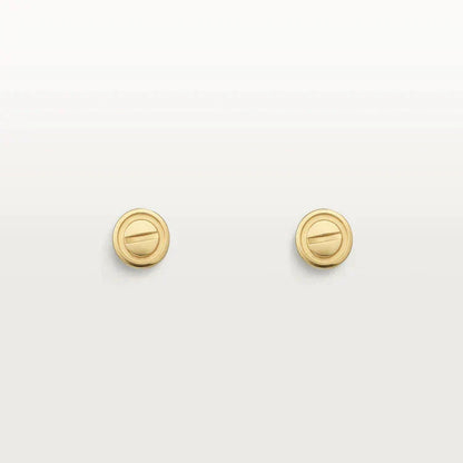 [Royal&Vicky]LOVE EARRINGS GOLD 10MM