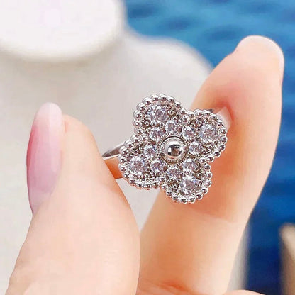 [Royal&Vicky]CLOVER DIAMOND RING