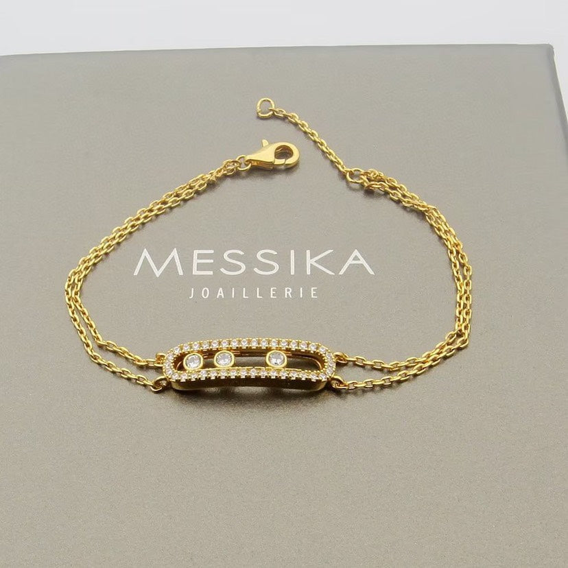 [Royal&Vicky] Move Classique pavé bracelet