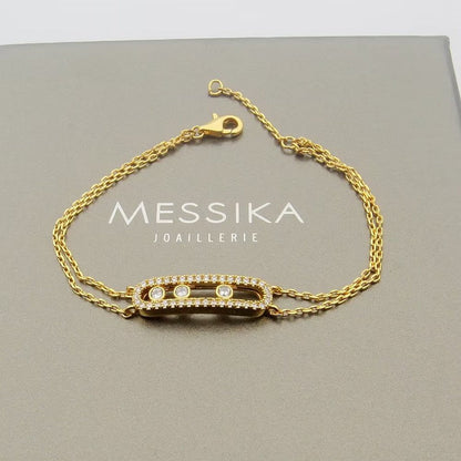[Royal&Vicky] Move Classique pavé bracelet