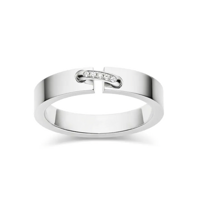 [Royal&Vicky]ALLIANCE LIENS VIDENCE DIAMOND 4MM RING