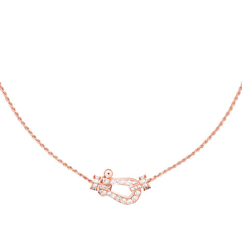 [Royal&Vicky]FORCE 10 PINK GOLD DIAMOND NECKLACE