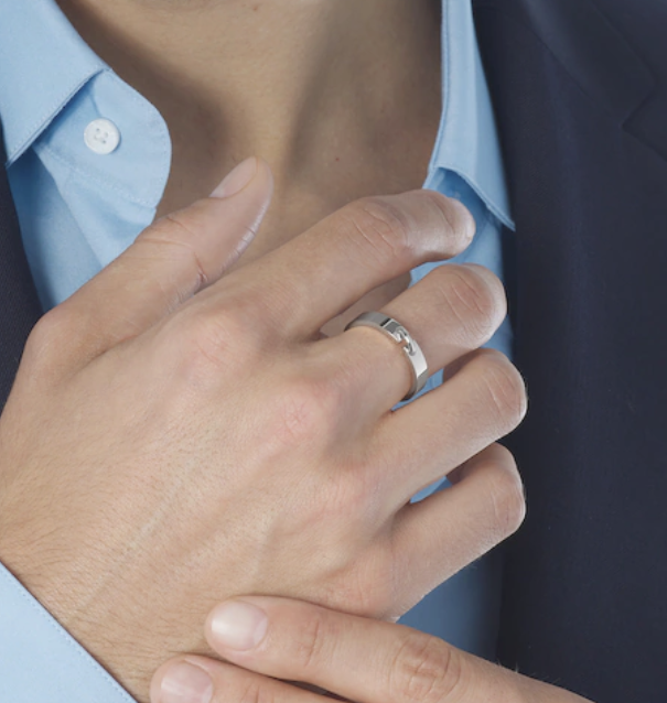[Royal&Vicky]ALLIANCE LIENS VIDENCE 4MM RING