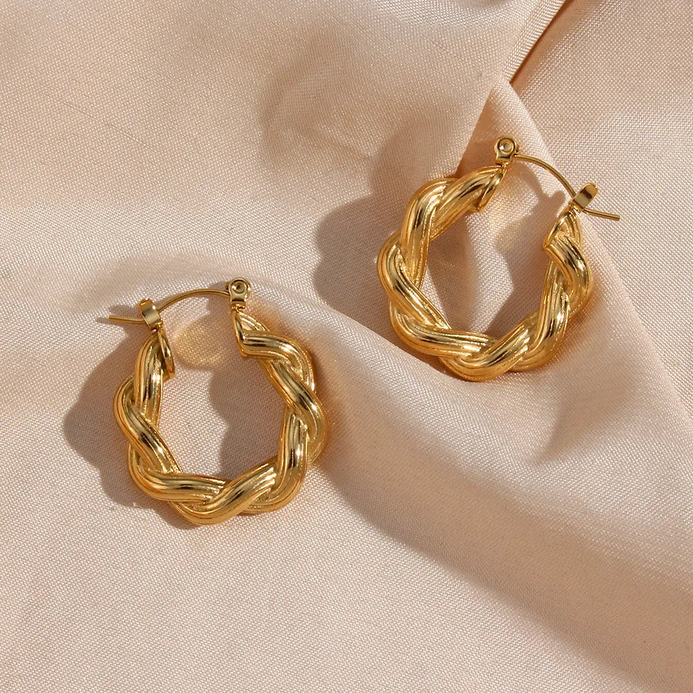 [Royal&Vicky]Layla Hoop Earrings