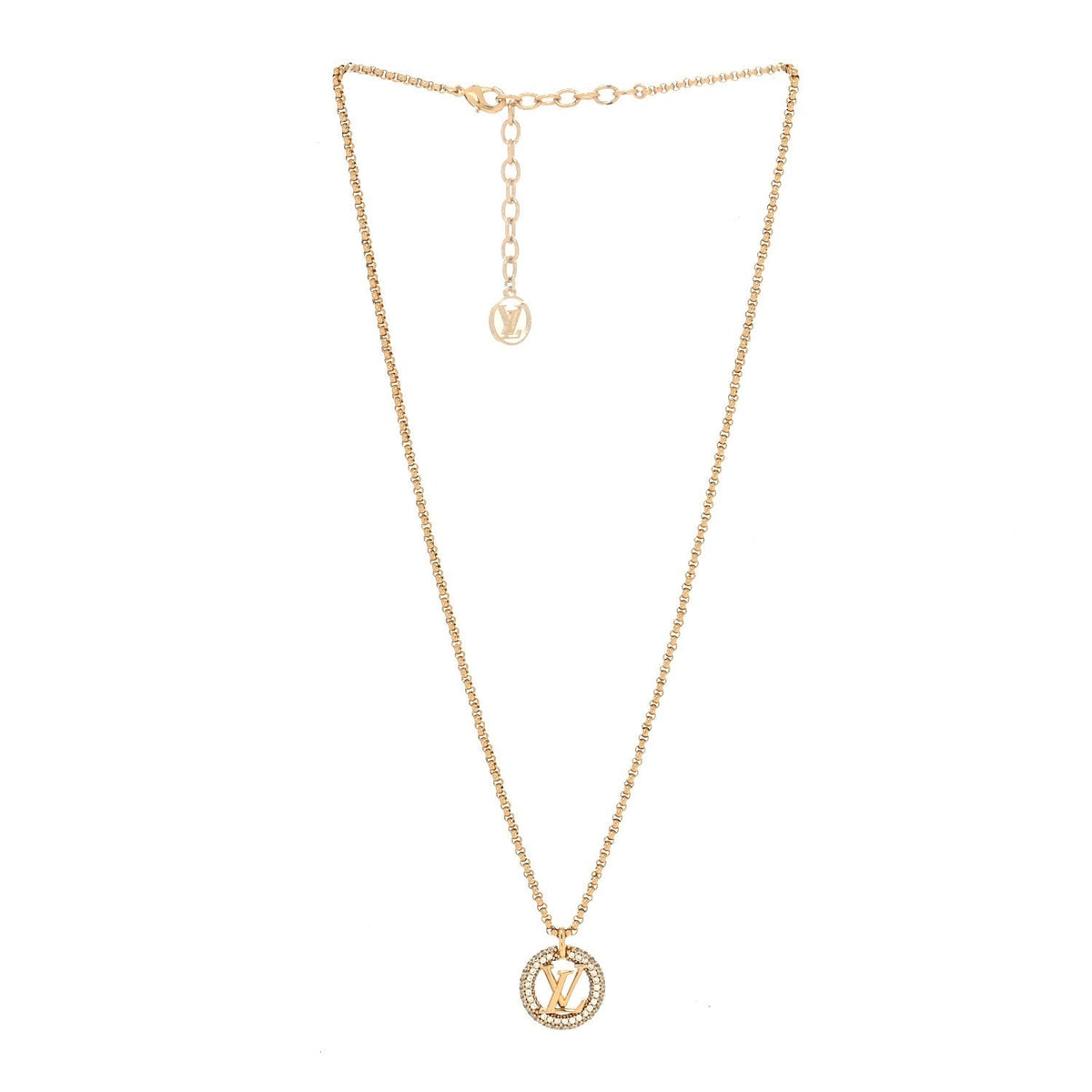 [Royal&Vicky]BY NIGHT DIAMOND PAVED NECKLACE