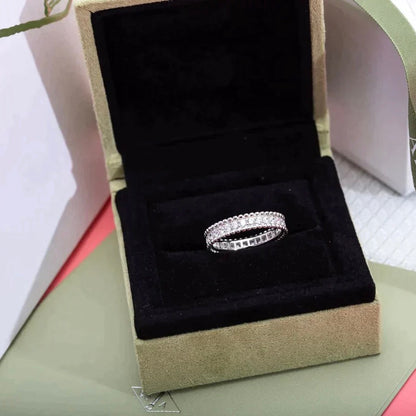 [Royal&Vicky]PERLEE DIAMOND SILVER RING