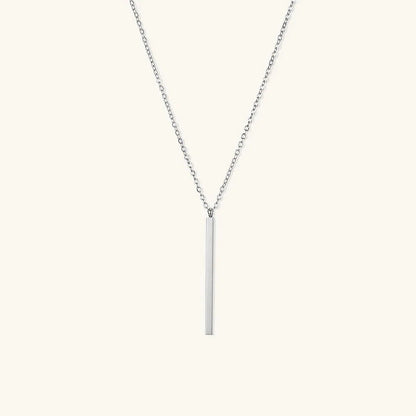 [Royal&Vicky]Allison Gold Bar Necklace