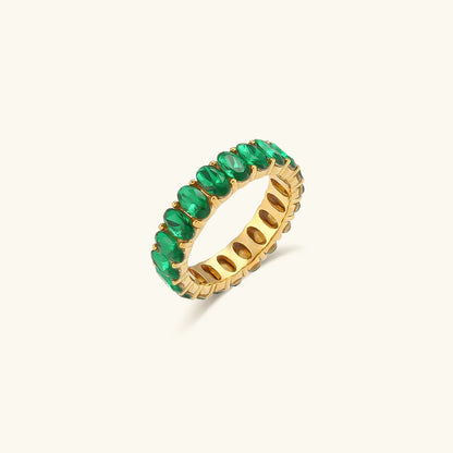 [Royal&Vicky]Antoinette Diamond Simulant Gold Ring