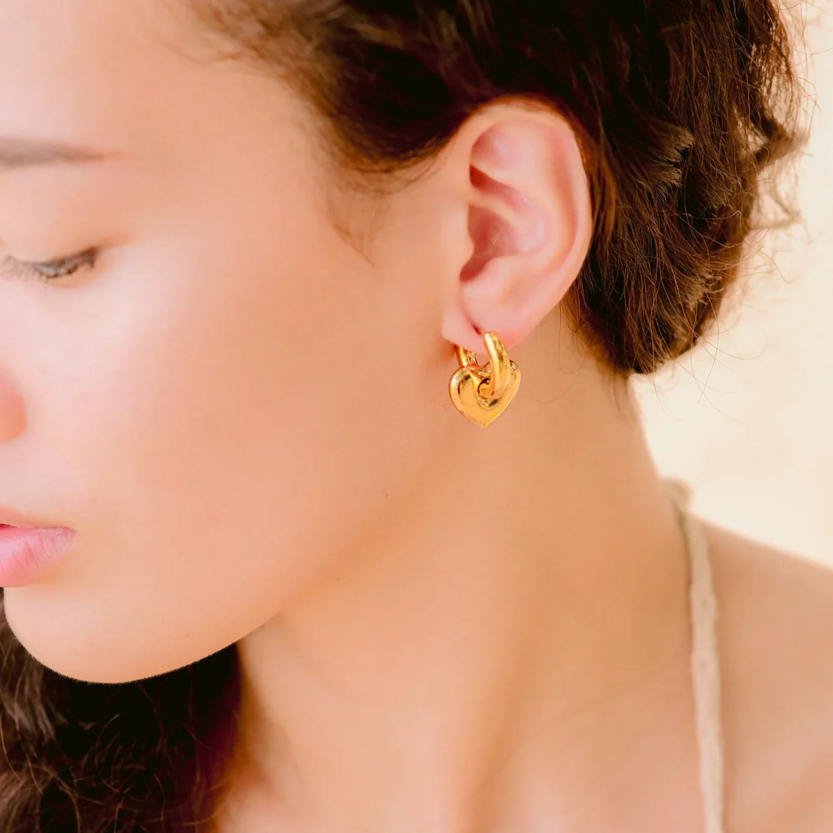 [Royal&Vicky]Aria's Arrow Gold Earrings