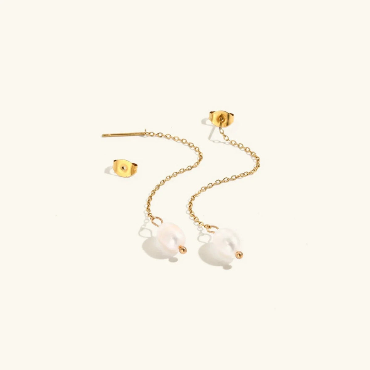 [Royal&Vicky]Tessa Pearl Tassel Earrings