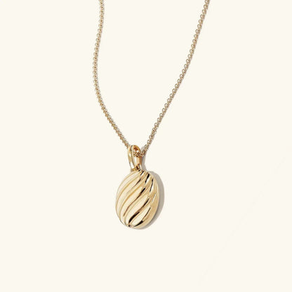 [Royal&Vicky]Linda Gold Croissant Necklace