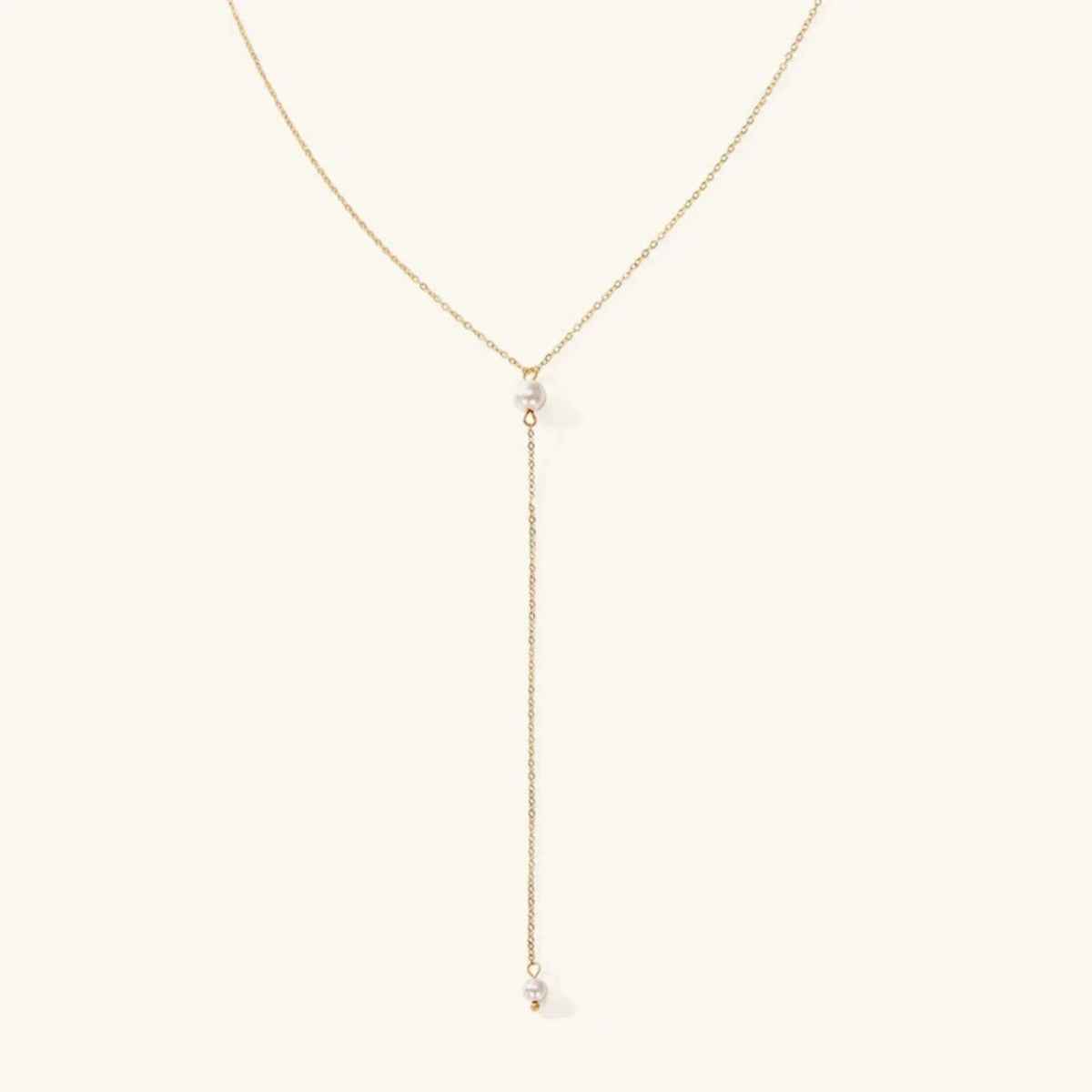 [Royal&Vicky]Beatrice Pearl Tassel Necklace
