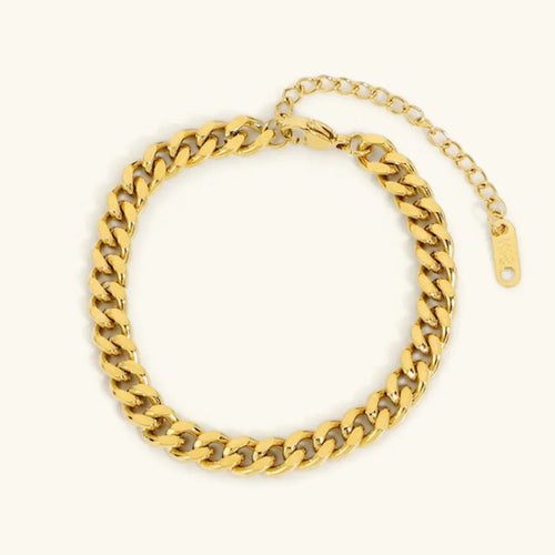 [Royal&Vicky]Jean Gold Chain Bracelet