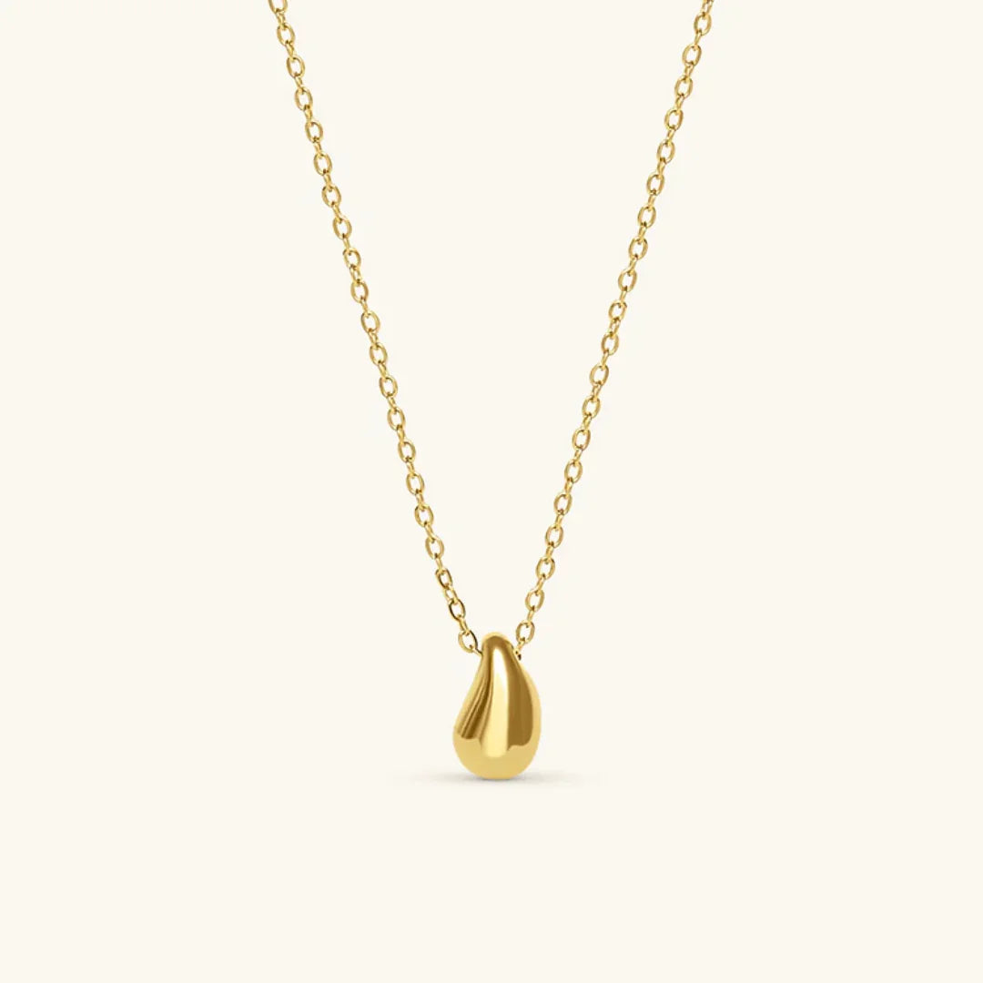 [Royal&Vicky]Marcelline Gold Teardrop Pendant