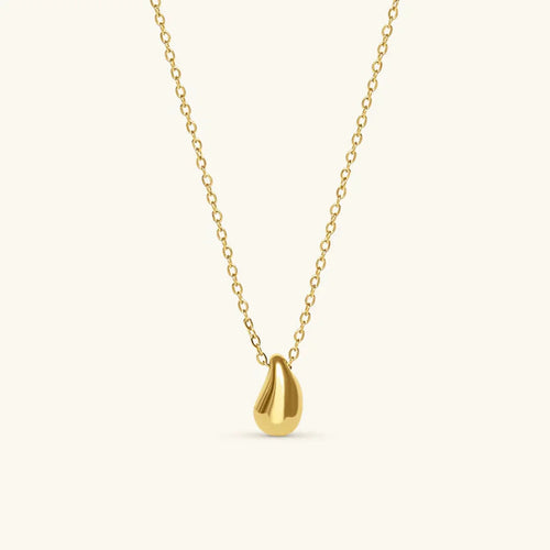 [Royal&Vicky]Marcelline Gold Teardrop Pendant