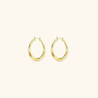 [Royal&Vicky]Aire Hoop Earrings