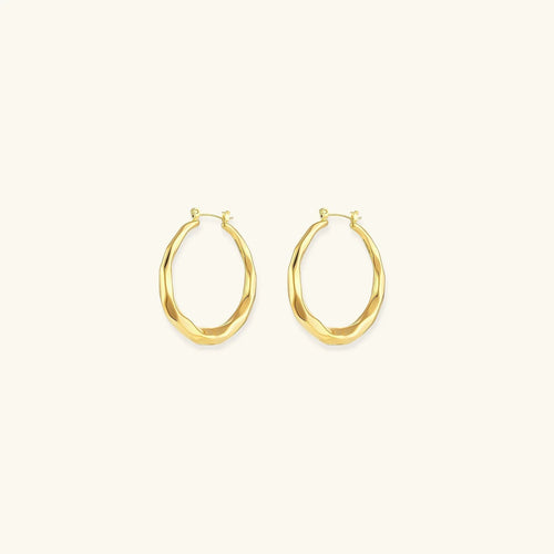 [Royal&Vicky]Aire Hoop Earrings