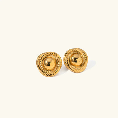 [Royal&Vicky]Ariadne Gold Earrings