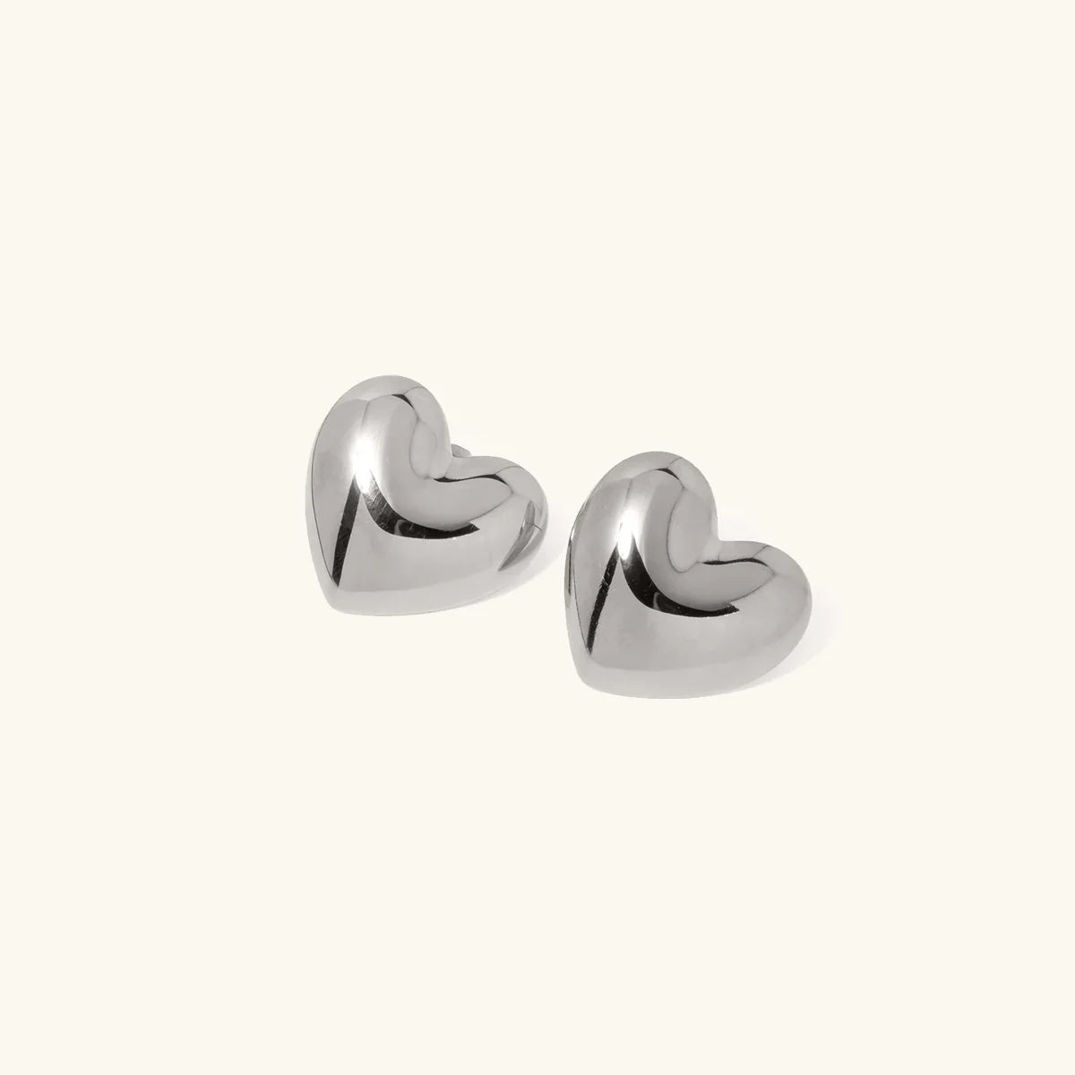 [Royal&Vicky]Aubree Gold Heart Earrings